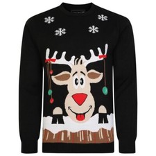 KAM Mens Christmas Jumper Crew
