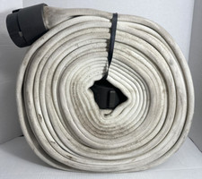 5" wide fire hose white boat