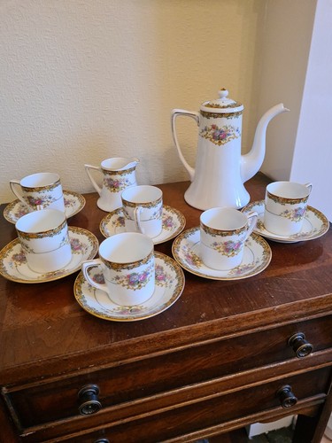 Noritake coffee set - noritake,