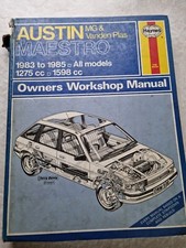 Austin Maestro haynes car manual
