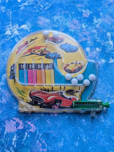 Vintage race car pinball - vintage,