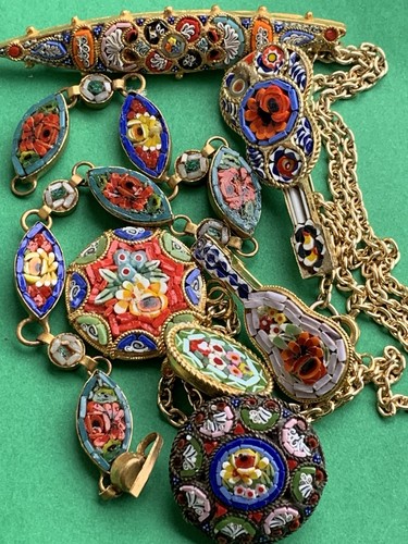 Seven vintage micro mosaic - seven,
