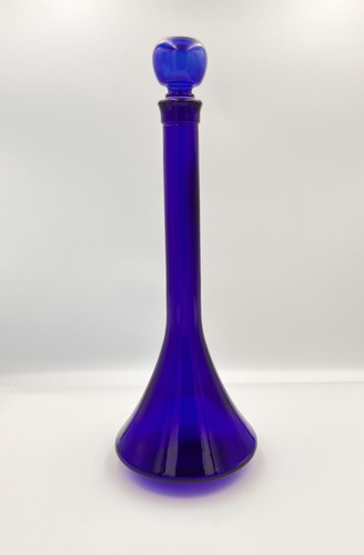 Vintage cobalt blue glass - blue,