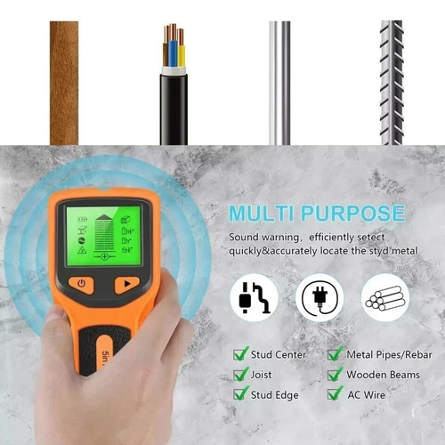 Electric detector wall - in,