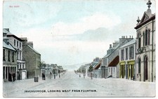 SCOTLAND ROSS-SHIRE INVERGORDON MAIN ST , FINE INVERGORDON 185 cds CANCELLATION