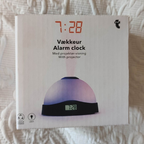 Digital alarm clock projector - digital,