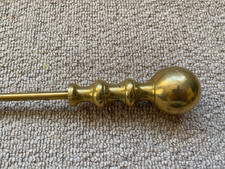 old Brass  Fire Poker  (70 cm)