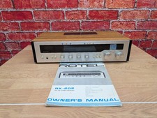 Rotel 202 stereo - rx-202, receiver
