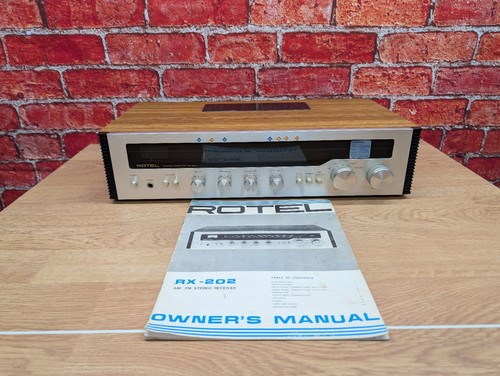 Rotel 202 stereo receiver - rotel,