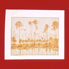 billy childish Heavens Journey Hand Signed In Blue Fountain Pen Excellant Cond.