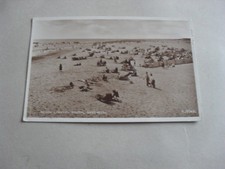 POSTCARD -  SKEGNESS - BEACH - PEOPLE - DECK CHAIRS - LINCOLNSHIRE