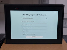 Portal Mini 8" Video Calling - Black. Read Description See Photos.