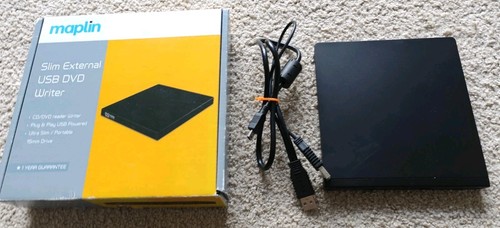 Usb slim maplin external - slim,