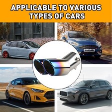 63mm Inlet Dual Twin Tip