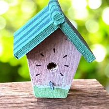 Dollhouse Miniature Bird House