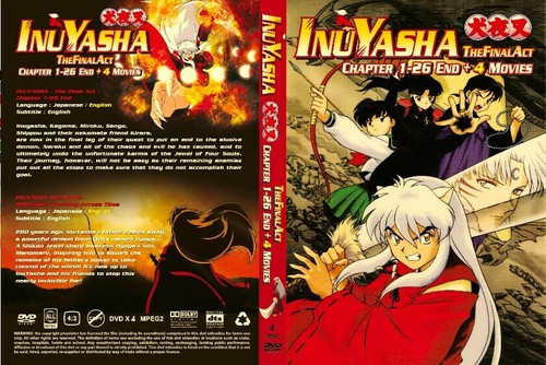 Dvd inuyasha final act - inuyasha,