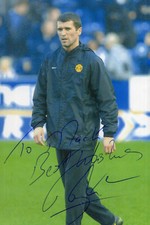 ROY KEANE Signed Photograph -