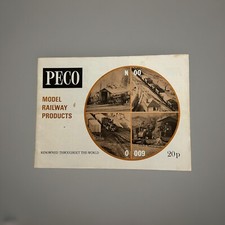 PECO Model Railway products Catalogue  November 1971, N, OO etc gauges