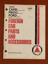 Beck Arnley 1973 Capri, Pinto