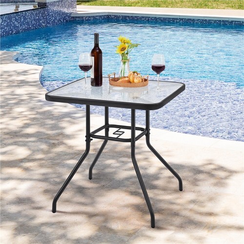 Black outdoor tempered glass - black, tempered-glass