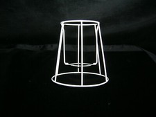 TALL TAPERED DRUM WIRE LAMPSHADE FRAME  6" BASE ( 4" x 6" x 6" HEIGHT )