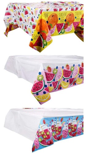 Summer tablecover plastic - summer,