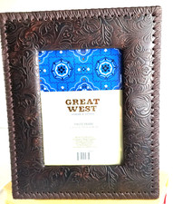 Great West Embossed Faux