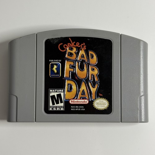 Conker bad fur day - conker’s, n64