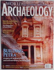 Current World Archaeology magazine Dec 2025/Jan '26 Building extraordinary Petra