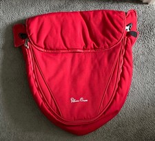Silver Cross Surf carrycot And pushchair Apron - Chilli Red