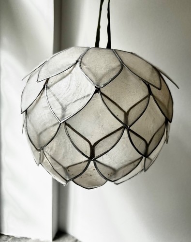 Vintage capiz shell - 4, x