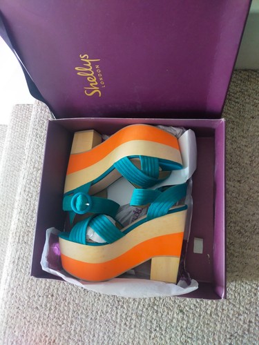 Shellys london tangerine teal - shellys,