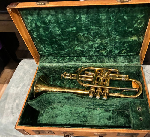 Elkhart cornet built - built, by