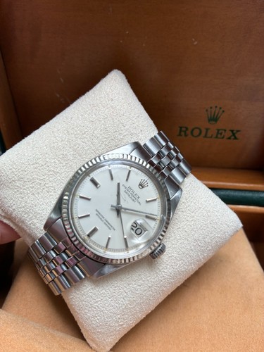 Rolex datejust silver men - rolex,