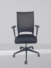 Sedus Quarterback Task Chair With Lumber New Black Fabric 