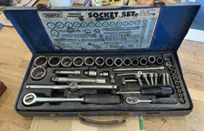 Vintage Draper Socket Set 1/2" & 3/8" & 1/4" Drive 50+pc - Metric & Imperial GWO