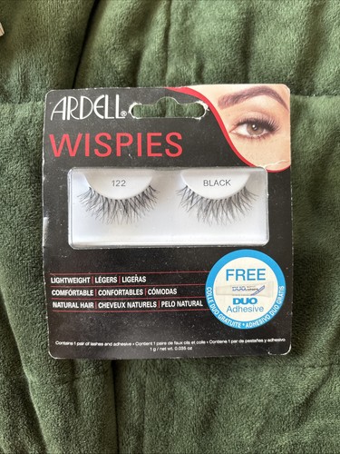 Ardell 122 black wispies - black,