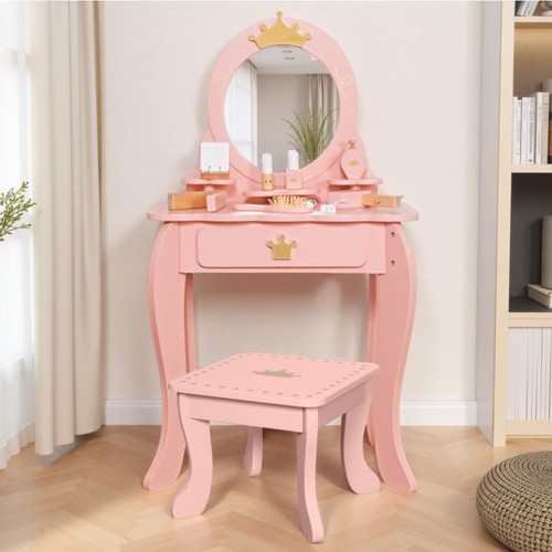 Little girl makeup table - girl,