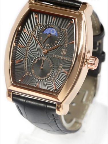 Mens stockwell watch black - mens,