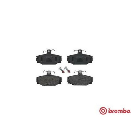 Rear brake pads brembo - brake,
