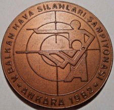 Turkey Ankara 1982  Medal For