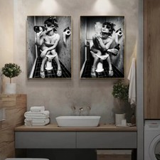 2 Pce Canvas Party Sexy Girl