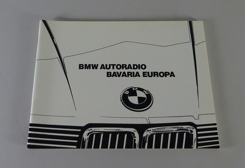 Operating instructions bmw car - instructions,