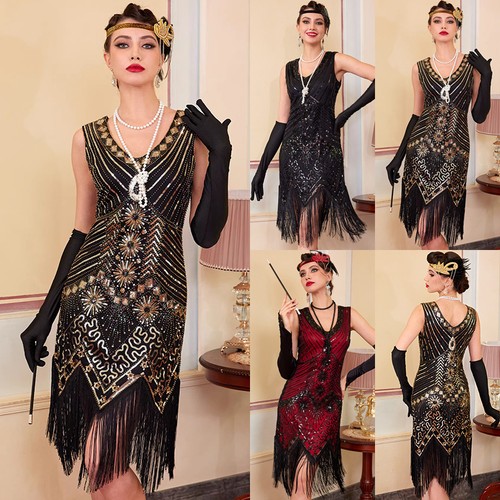 1920s vintage costumes - costumes, sequins