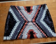 Zara beaded and sequined mini