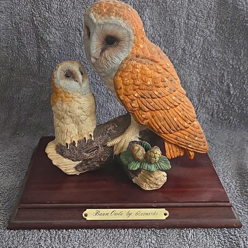Leonardo painted barn owls - leonardo,