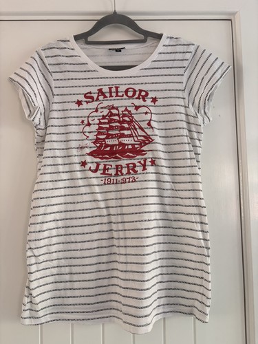 Sailor jerry women white - sailor,