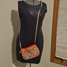 Vera Bradley on the go paisley crossbody