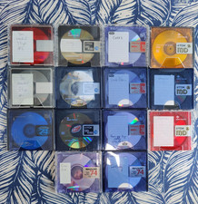 14 Used Mini discs, Various