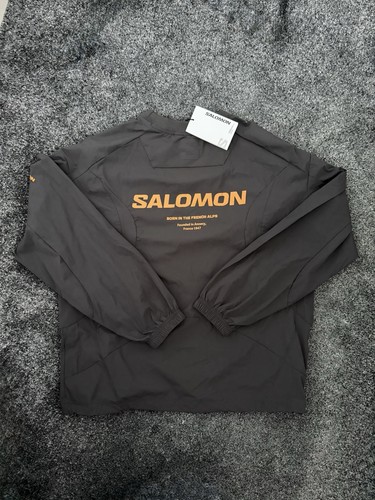 Salomon slate grey pullover - salomon,